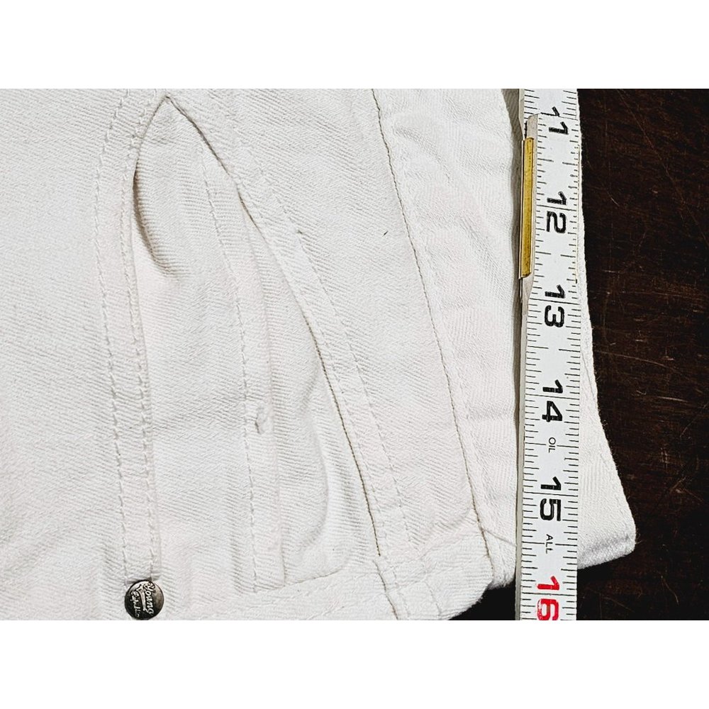 Young Republic Moto Jeans size 34 Men's biker utility jeans white - Picture 6 of 16
